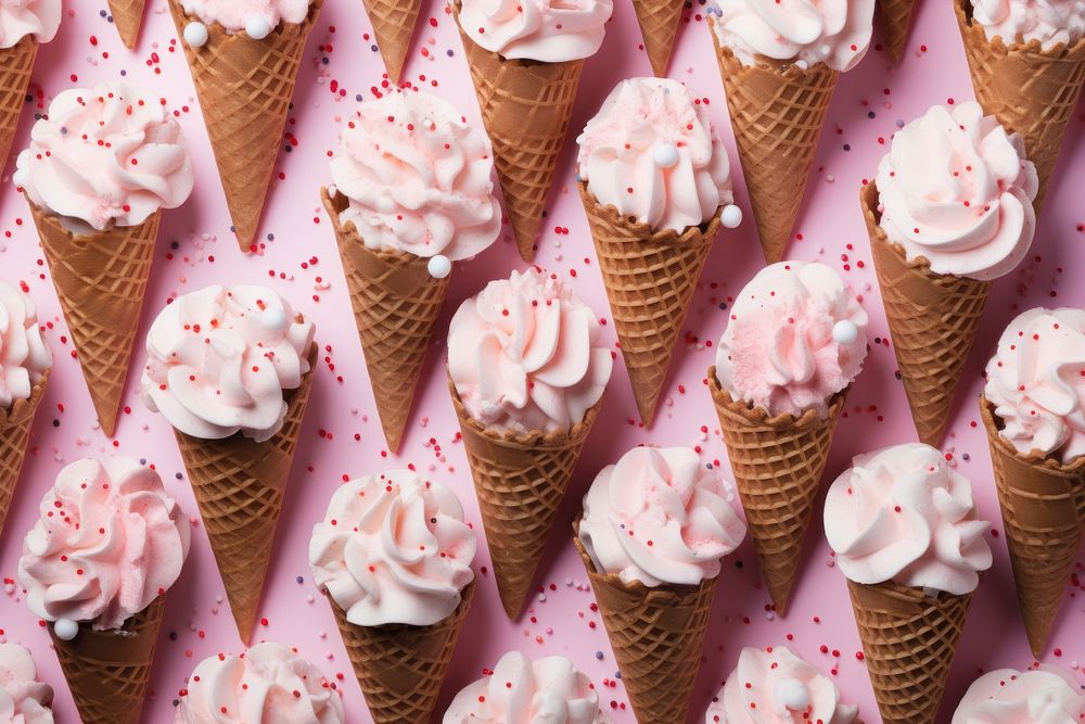 Icecream food backgrounds dessert. AI generated Image by rawpixel.