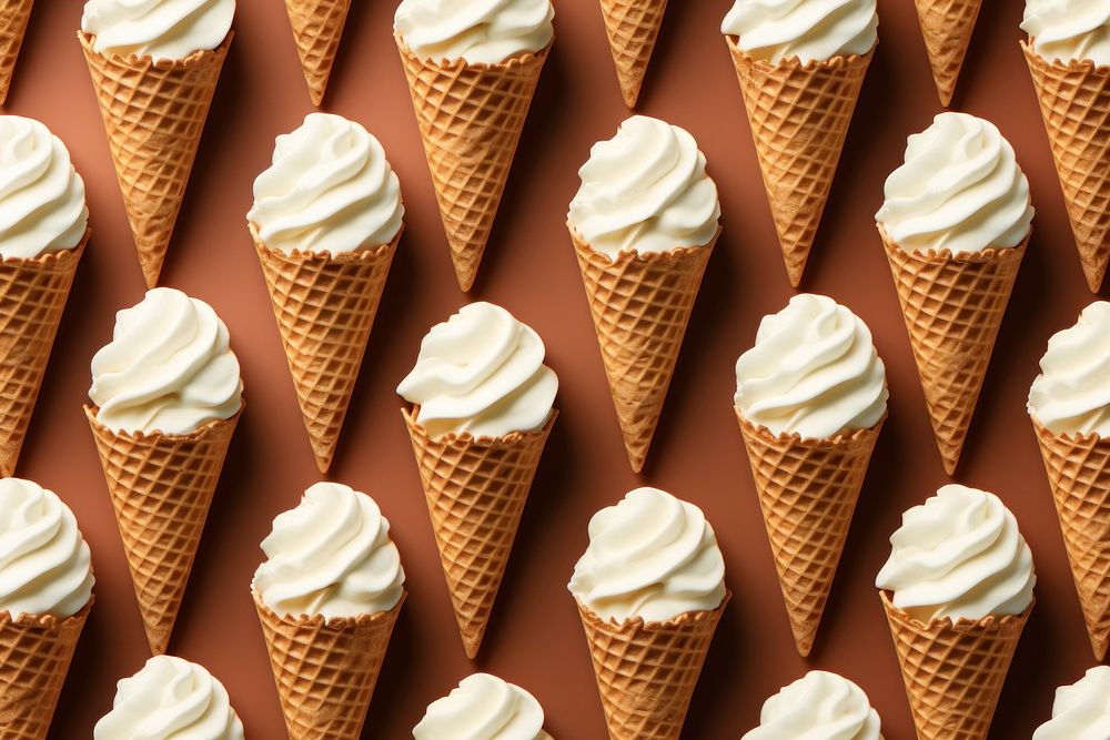 Icecream food backgrounds dessert. AI generated Image by rawpixel.