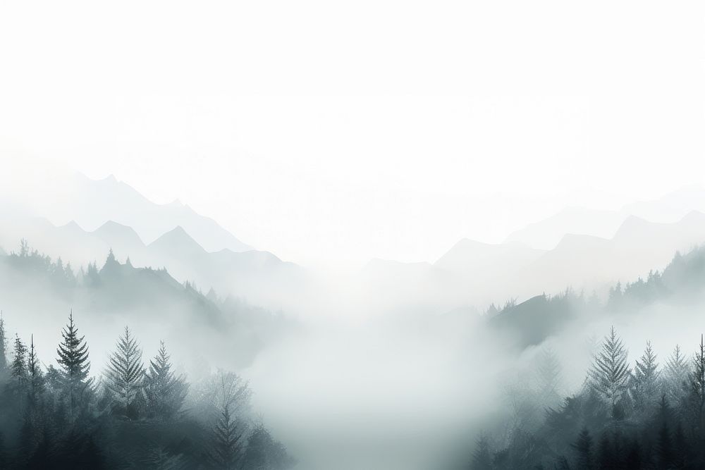 Fog background backgrounds outdoors nature. AI generated Image by rawpixel.