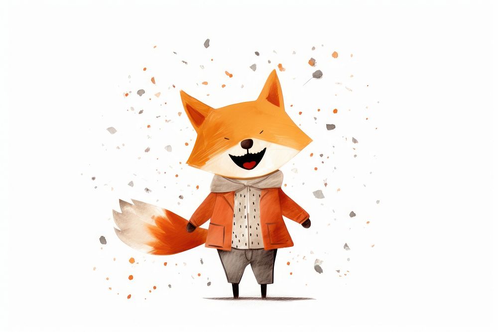 Animal fox representation creativity. AI generated Image by rawpixel.