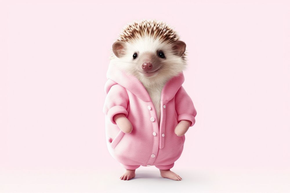 Hedgehog mammal animal rodent. AI generated Image by rawpixel.