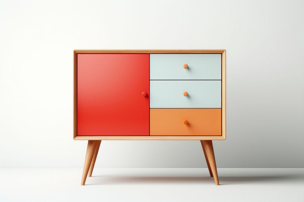 Cabinet sideboard furniture dresser. AI generated Image by rawpixel.