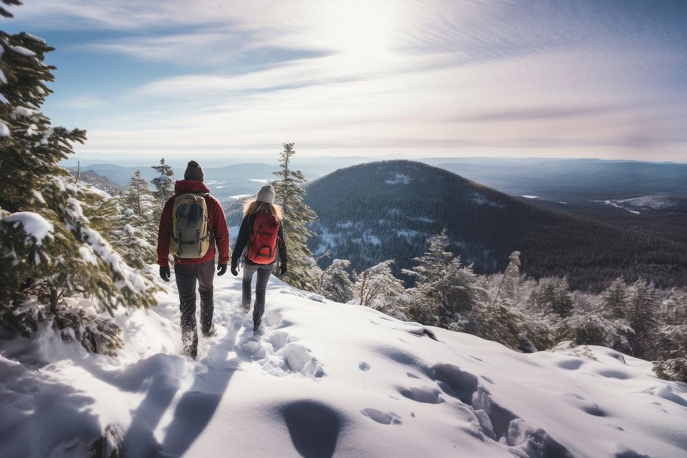 Recreation adventure backpack footwear. 