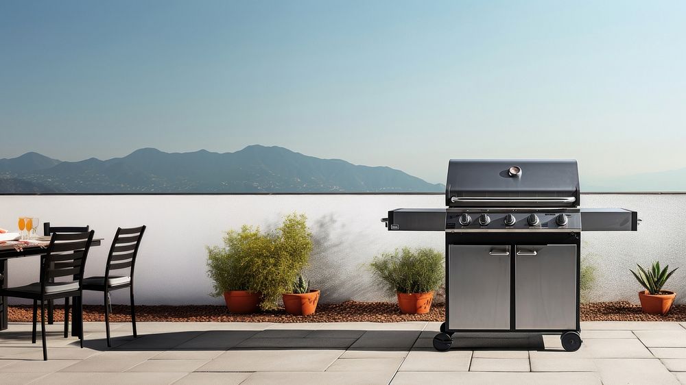 Outdoors grilling stovetop. AI generated Image by rawpixel.