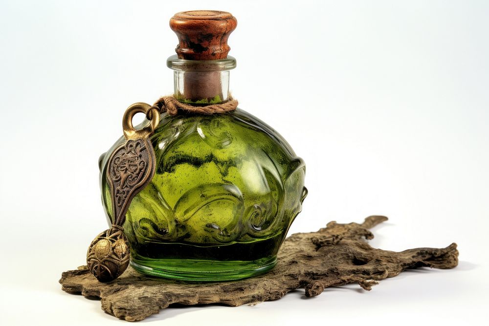 Potion poison perfume bottle accessories. AI generated Image by rawpixel.