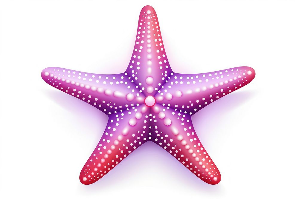 Starfish purple pink red. AI generated Image by rawpixel.