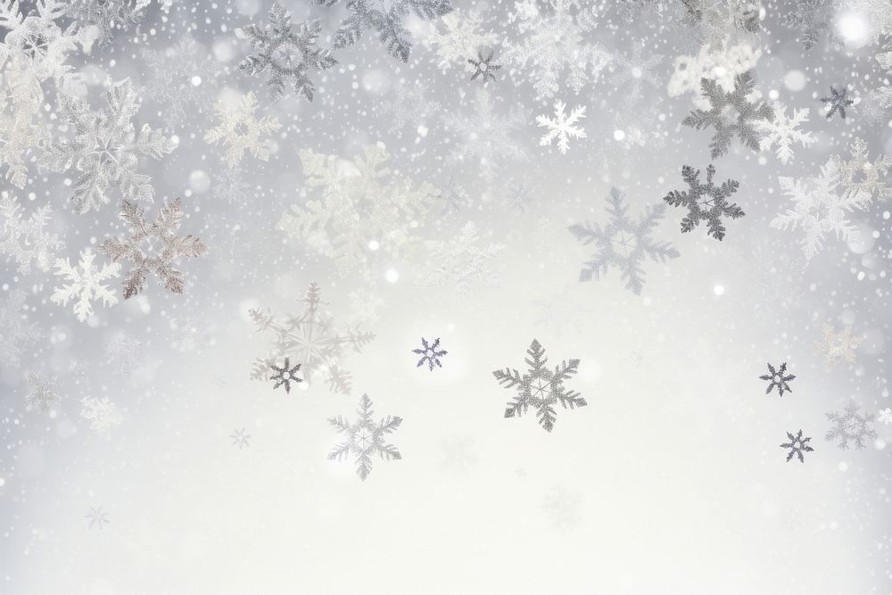 Snowflakes backgrounds white celebration. AI generated Image by rawpixel.