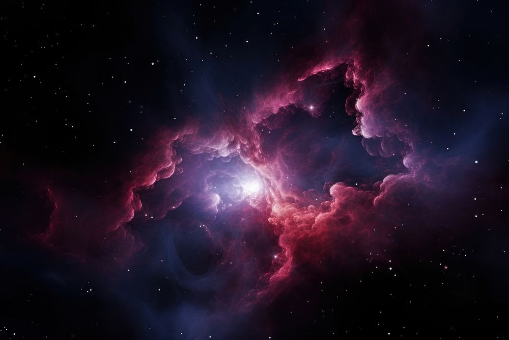 Nebula astronomy universe space. AI generated Image by rawpixel.