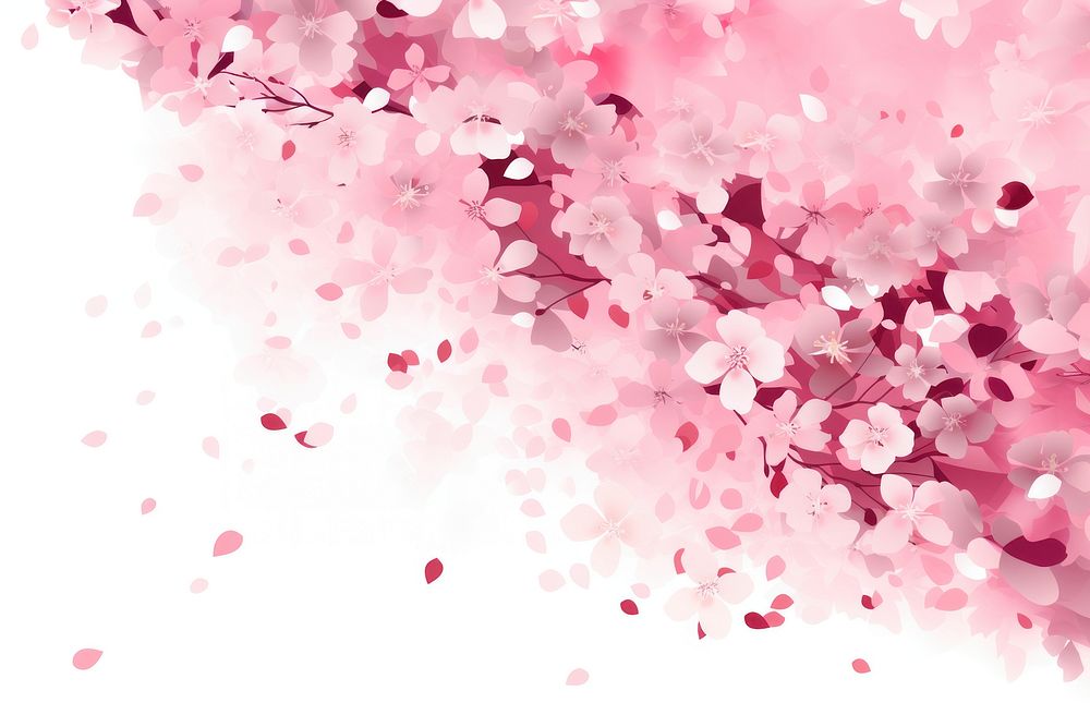 Blossom backgrounds petal plant. AI generated Image by rawpixel.