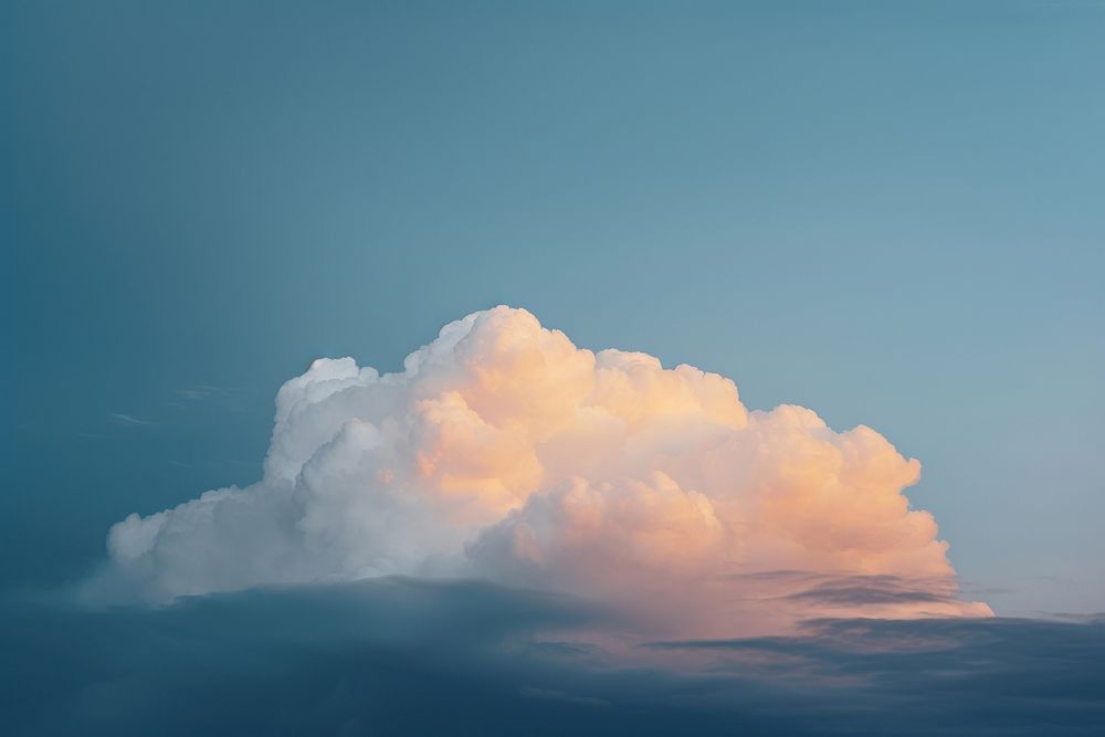 Cloud outdoors nature blue. AI generated Image by rawpixel.