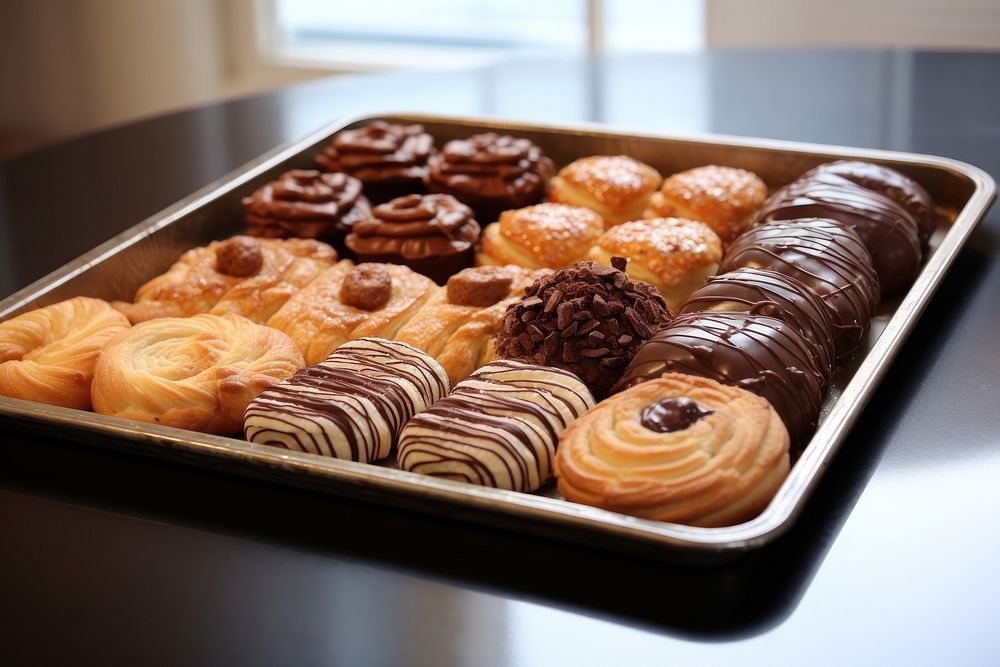 Bakery chocolate dessert pastry. AI | Free Photo - rawpixel