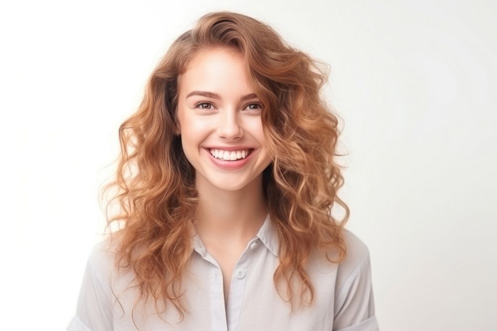 Woman smile adult happy. AI generated Image by rawpixel.