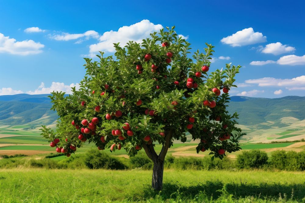 Apple tree landscape outdoors nature. | Premium Photo - rawpixel