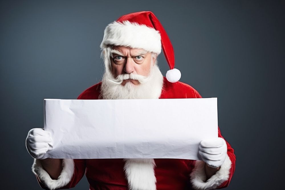 Santa claus christmas portrait adult. AI generated Image by rawpixel.