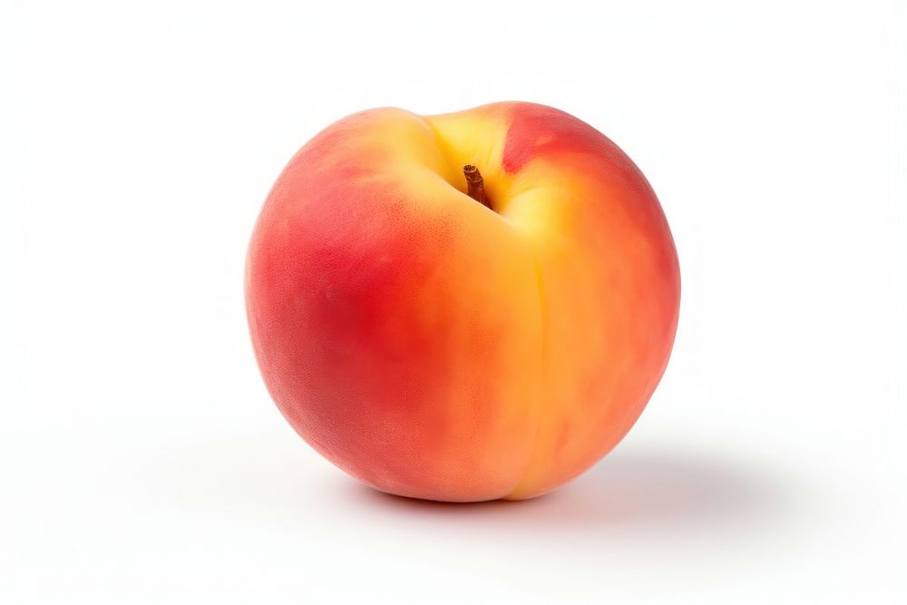 Peach peach apple fruit. AI generated Image by rawpixel.