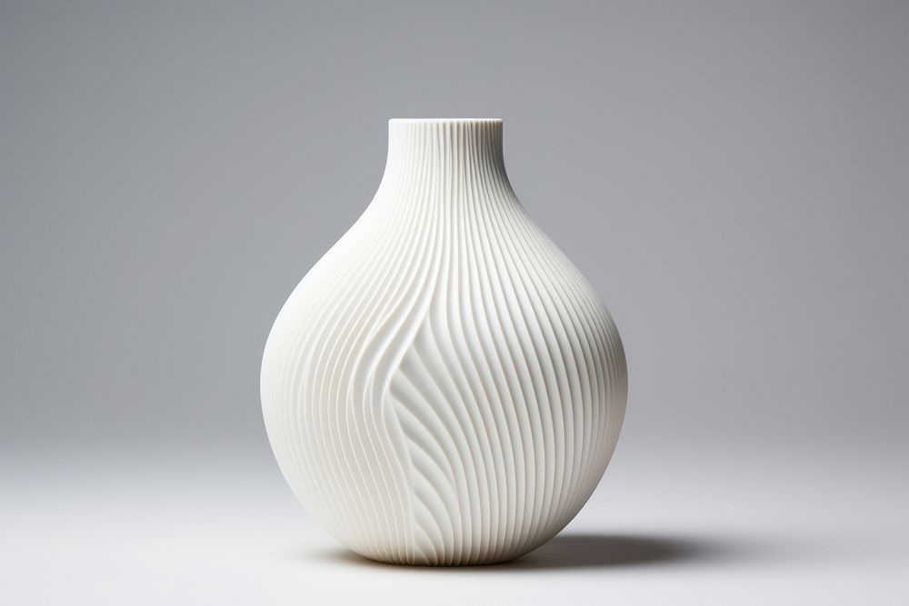 Abstract ceramic vase. AI generated Image by rawpixel.