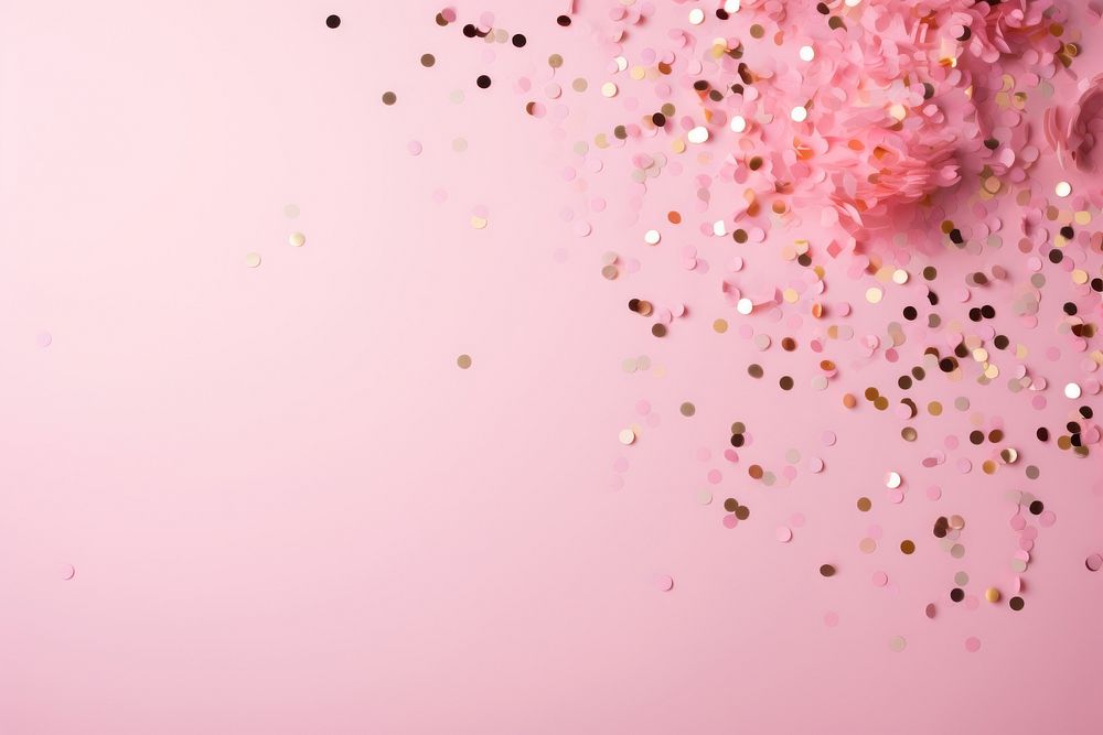 Confetti backgrounds flower petal. AI generated Image by rawpixel.