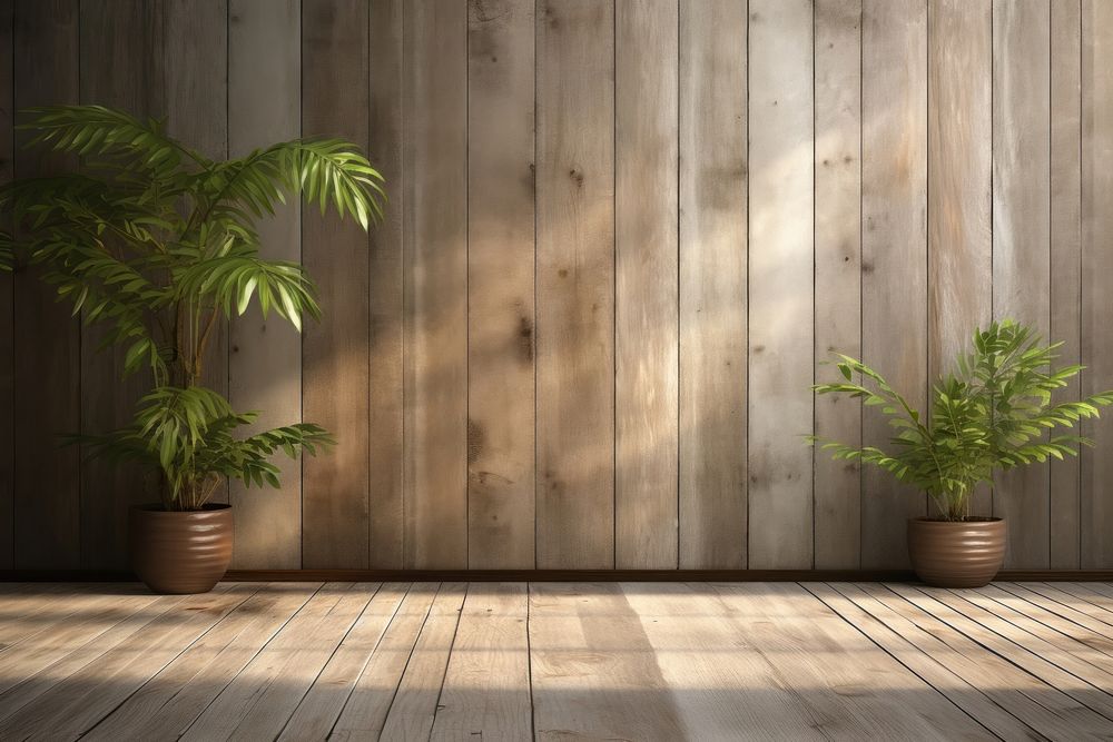 Old wood plank wall 3d render hardwood sunlight nature. AI generated Image by rawpixel.