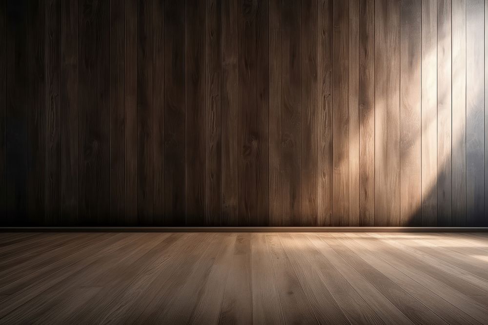 Wood laminate hardwood shadow light. AI generated Image by rawpixel.