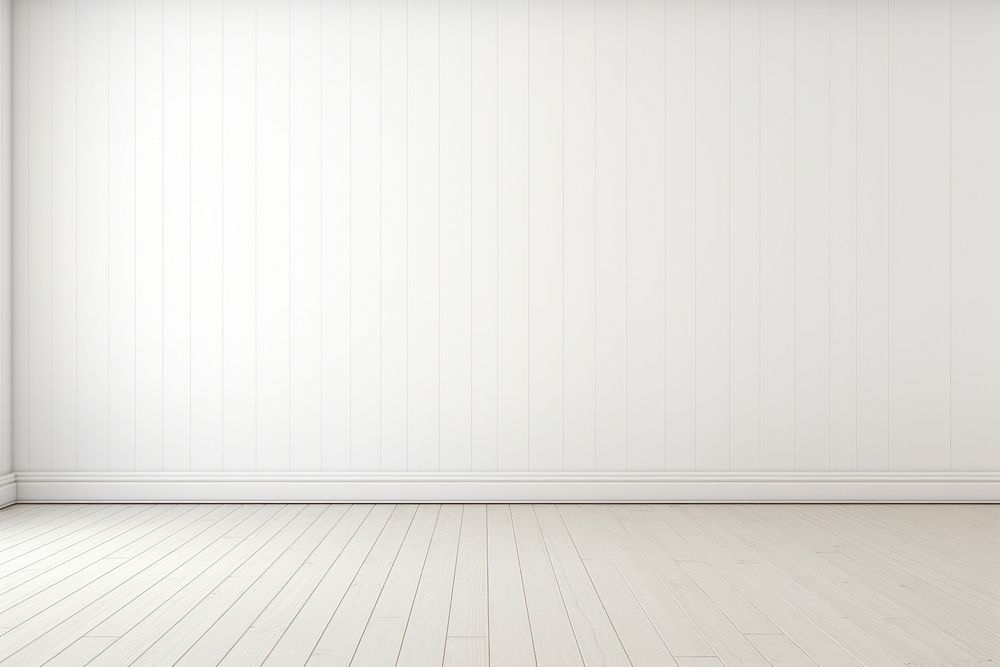 Blank wall with wooden flooring. 