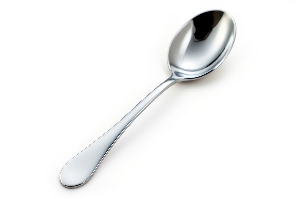 Ladle isolated spoon white background silverware. AI generated Image by rawpixel.