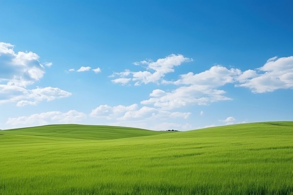Landscape sky outdoors horizon. AI generated Image by rawpixel.