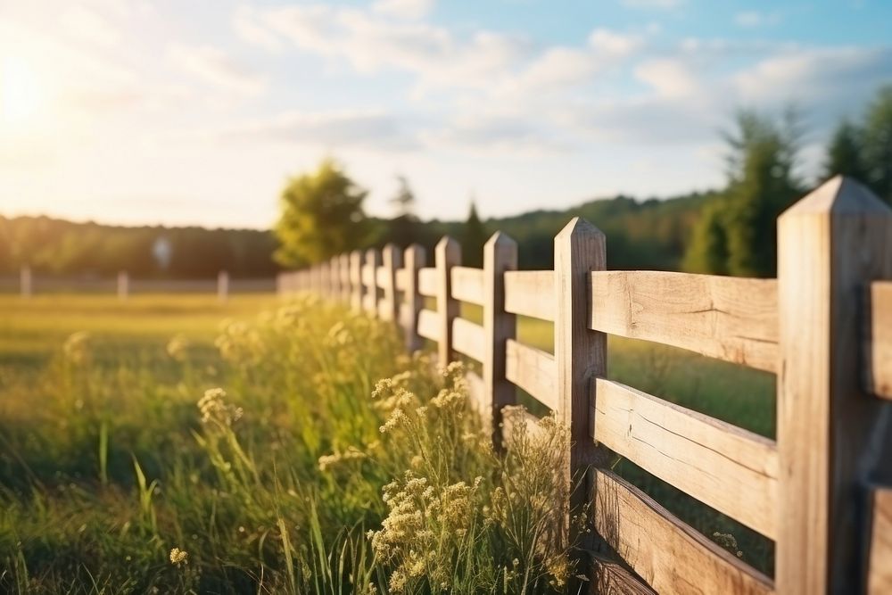 Landscape outdoors nature fence. AI | Free Photo - rawpixel