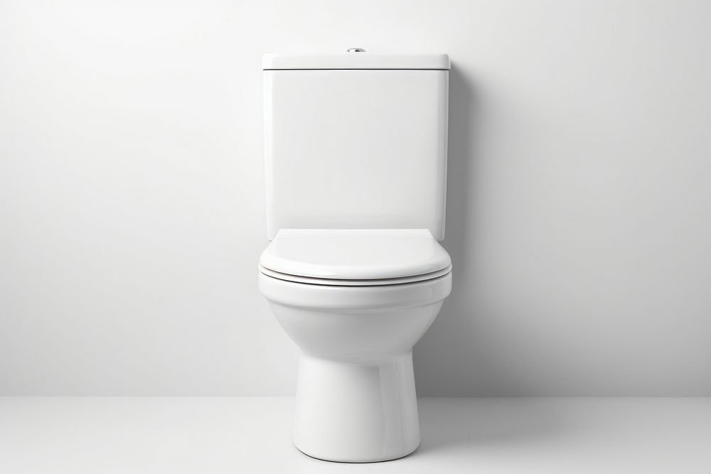 Flush toilet bathroom. AI generated Image by rawpixel.
