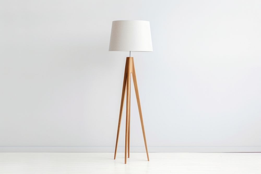 White lamp, home decor. AI generated Image by rawpixel.