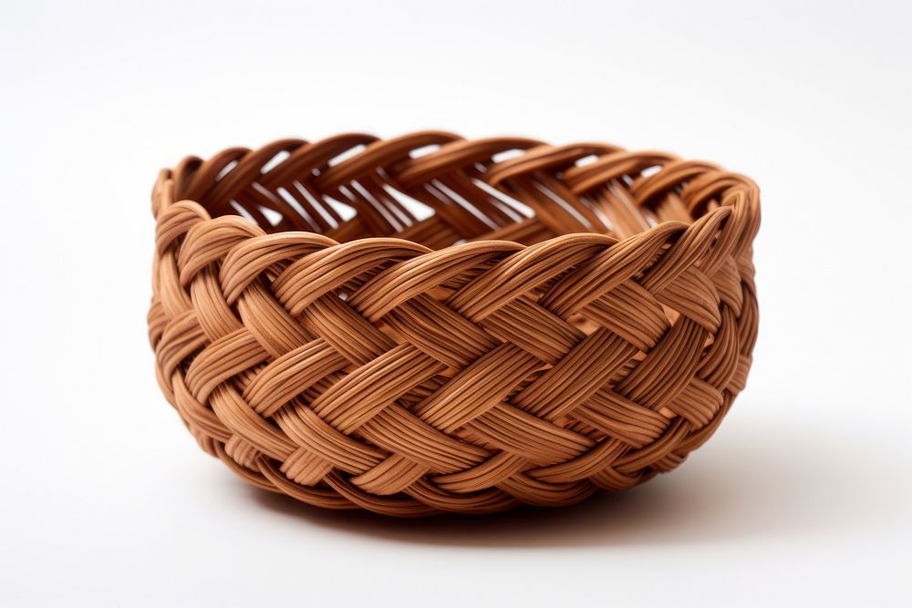 Woven basket container bangle. AI generated Image by rawpixel.