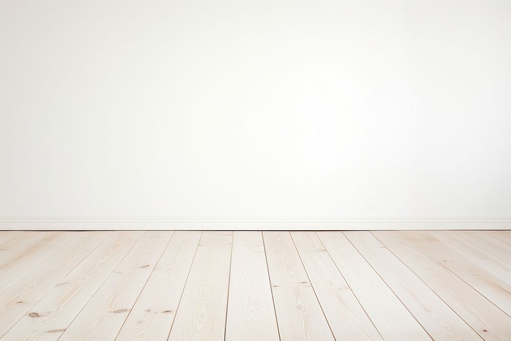 Wooden floor backgrounds flooring white. AI generated Image by rawpixel.