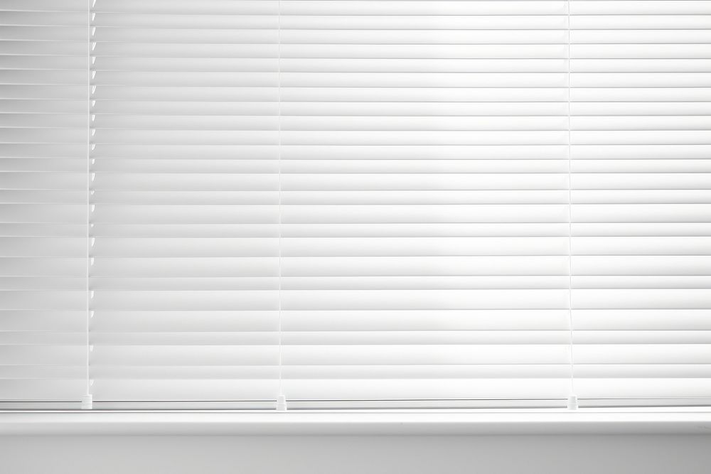 Venetian blinds curtain white. AI generated Image by rawpixel.