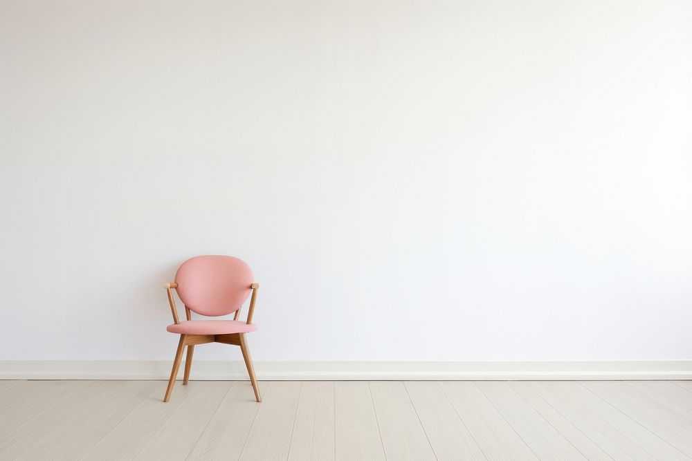 Furniture armchair wall architecture. AI generated Image by rawpixel.