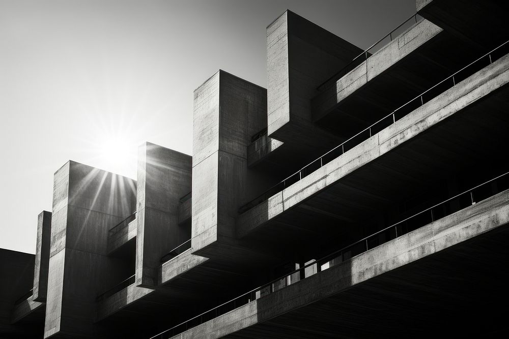 Architecture building light outdoors. 