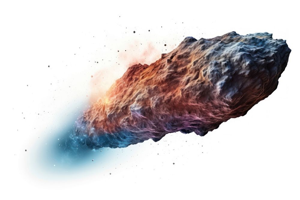 Comet nebula space exploding. AI generated Image by rawpixel.