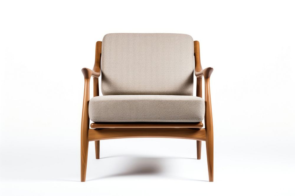 Mid century armchair furniture relaxation. AI generated Image by rawpixel.