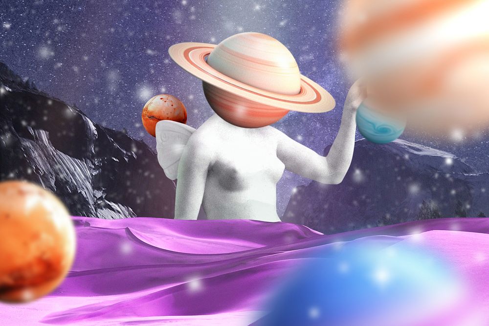 Dreamy planets surreal remix