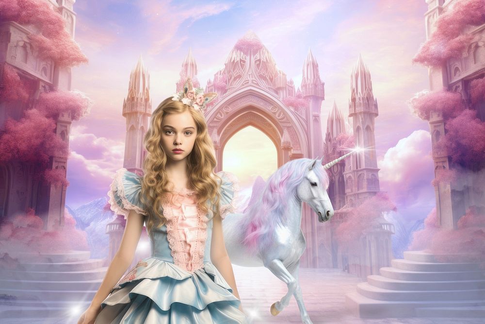 Princess & unicorn fantasy remix