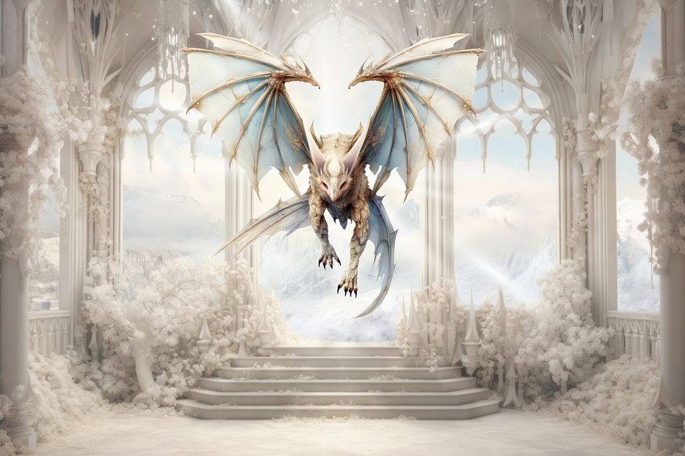 Flying dragon fantasy remix
