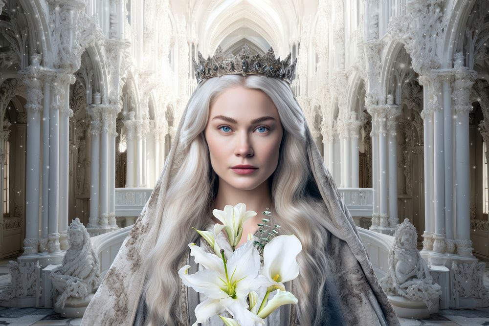 Medieval queen bride fantasy remix