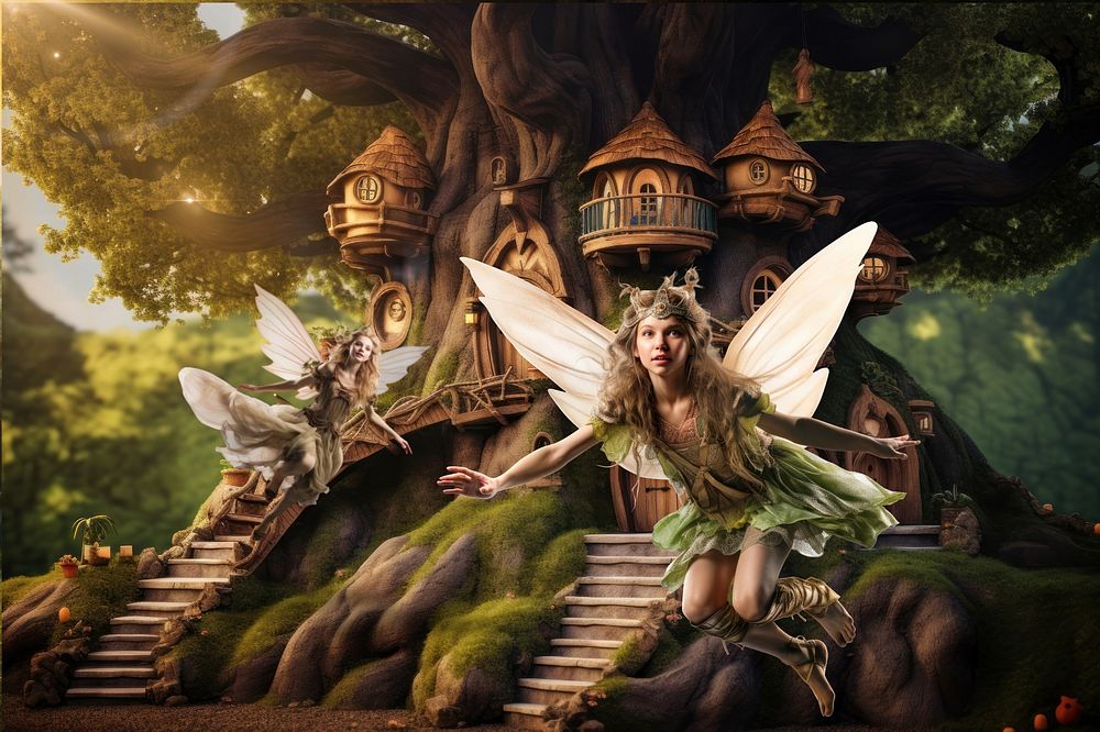 Village of fairies fantasy remix