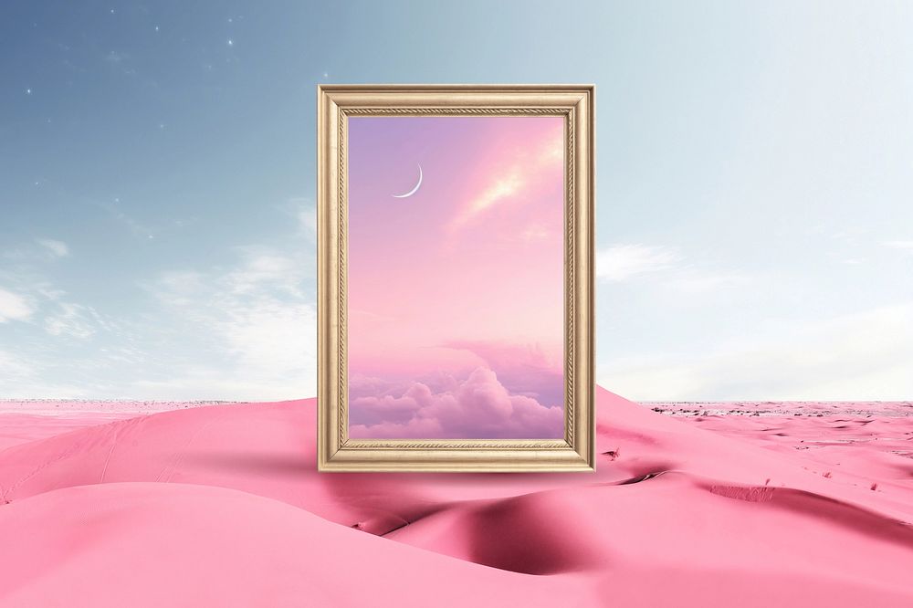Astronomy desert surreal remix