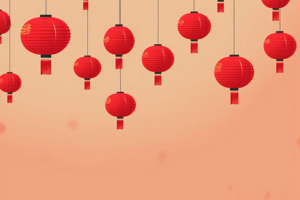 Chinese New Year lantern chinese new year celebration. AI generated Image by rawpixel.