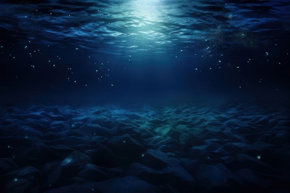 Ocean underwater backgrounds outdoors nature. AI generated Image by rawpixel.
