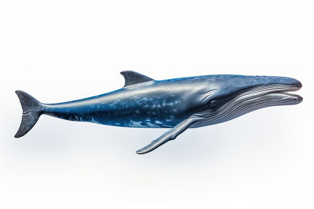 Blue whale animal mammal shark. AI generated Image by rawpixel.