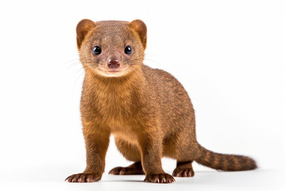 Dwarf mongoose wildlife animal mammal. AI generated Image by rawpixel.