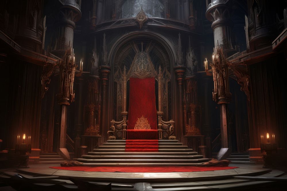 Architecture building worship throne. AI generated Image by rawpixel.