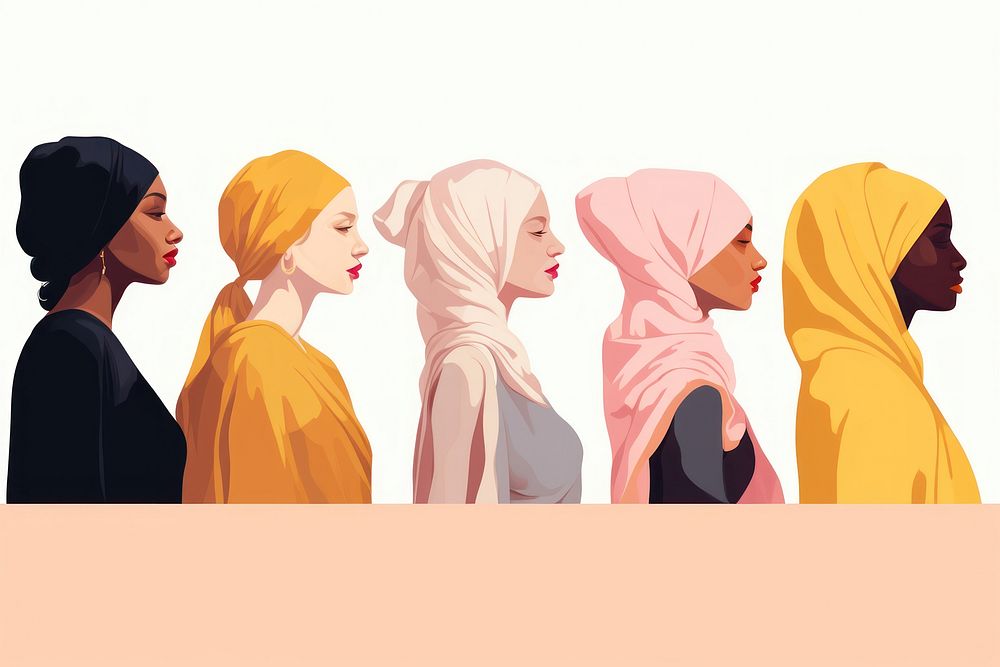 Diverse women drawing yellow adult. AI generated Image by rawpixel.