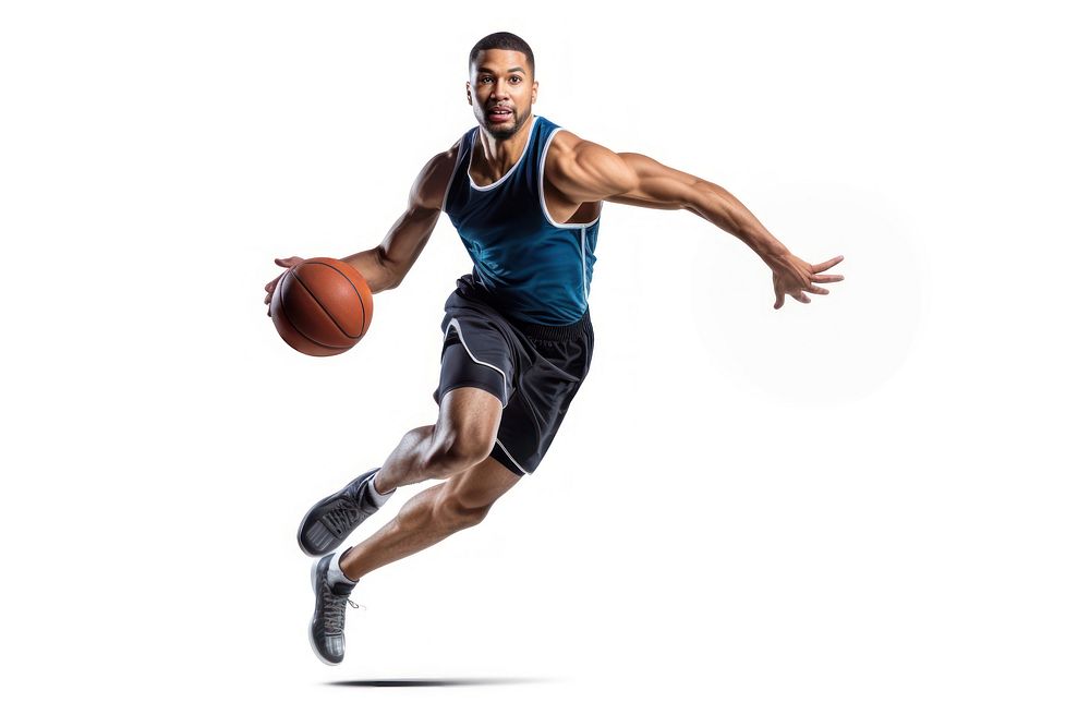 Basketball activity footwear portrait. AI generated Image by rawpixel.