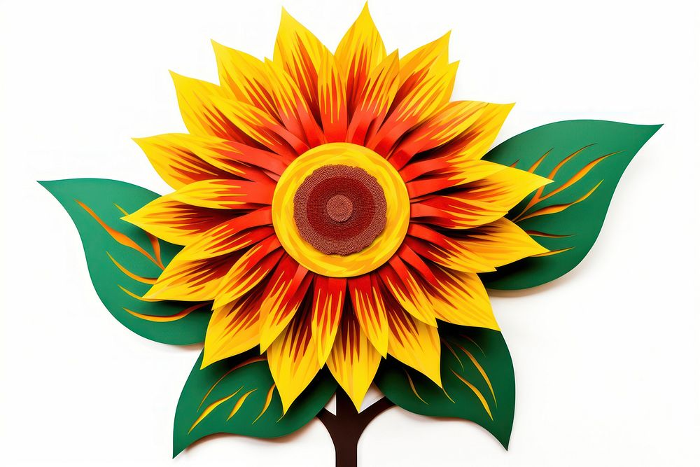 Sunflower sunflower plant craft. AI generated Image by rawpixel.